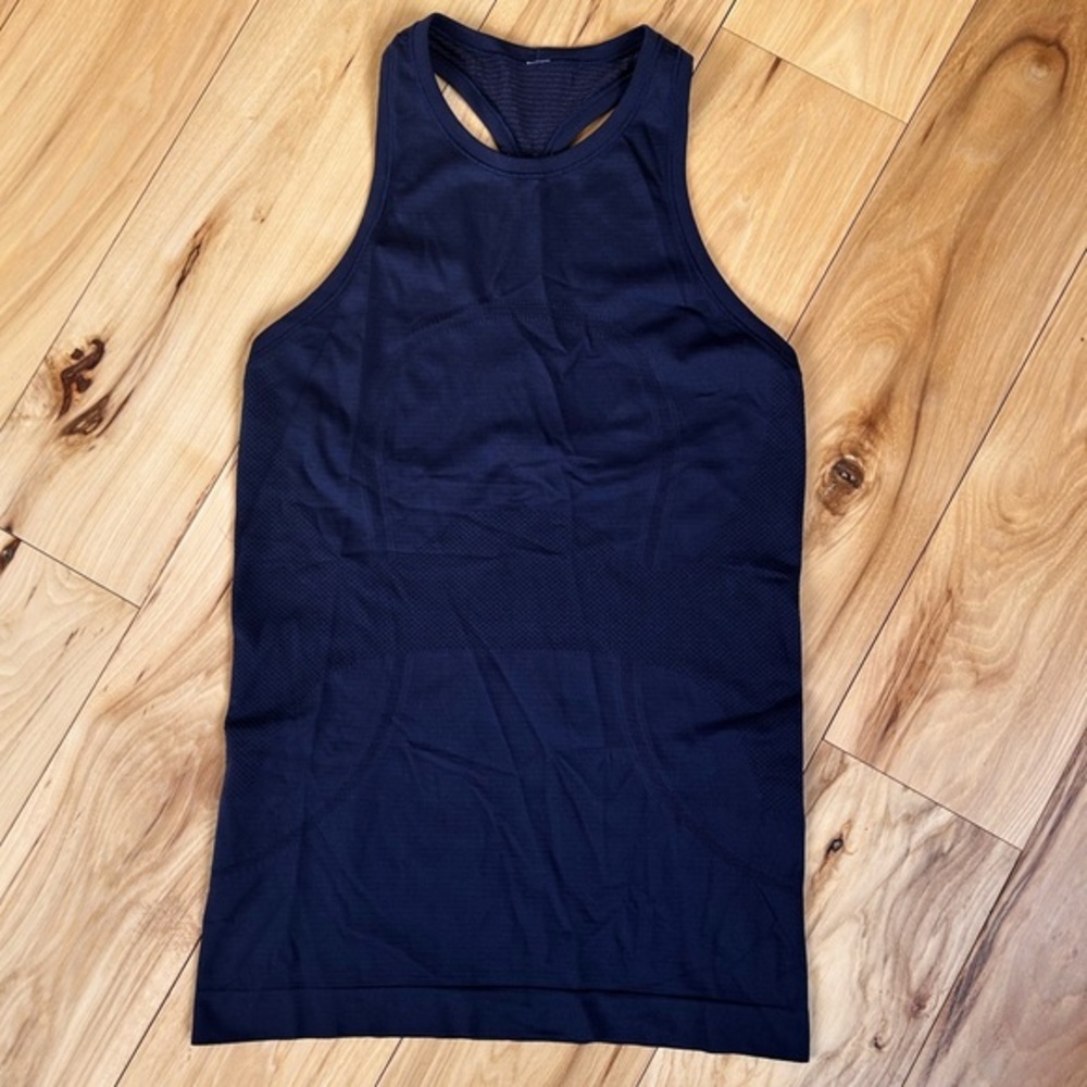 Swiftly Speed Racerback *Sheer Stripe - Picture 3 of 8